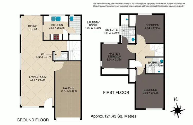 Floorplan of Homely townhouse listing, 15/36 Rushton Street, Runcorn QLD 4113