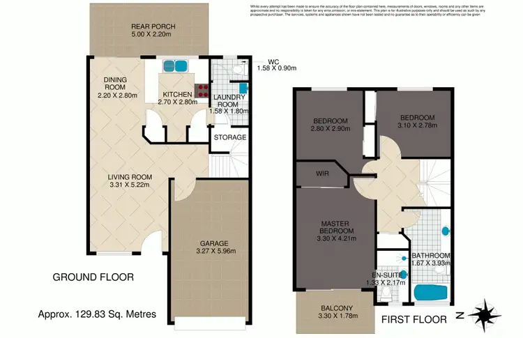 Floorplan of Homely townhouse listing, 27/157 Dalmeny Street, Algester QLD 4115