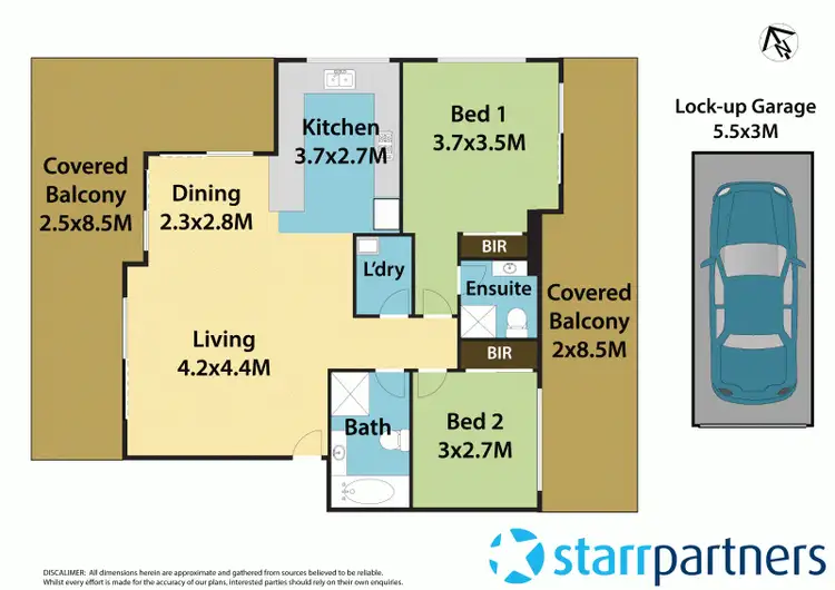 Floorplan of Homely apartment listing, 2/48 Memorial Avenue, Merrylands NSW 2160