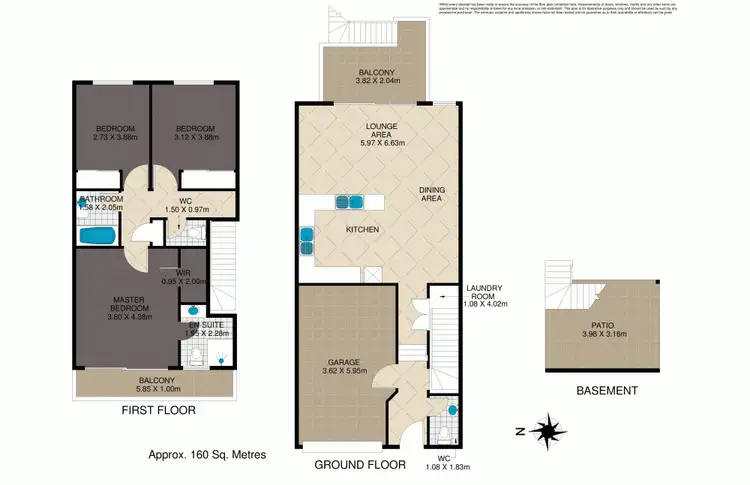Floorplan of Homely townhouse listing, 5/54 Hill Crescent, Carina Heights QLD 4152