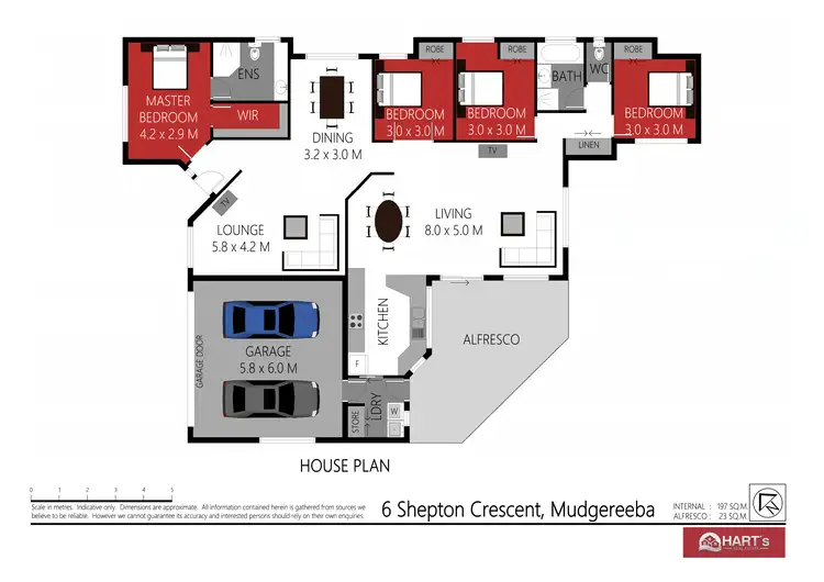 Floorplan of Homely house listing, 6 Shepton Crescent, Mudgeeraba QLD 4213