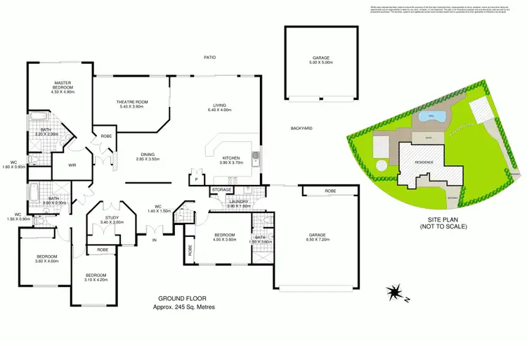 Floorplan of Homely house listing, 49 River Oak Way, Narangba QLD 4504