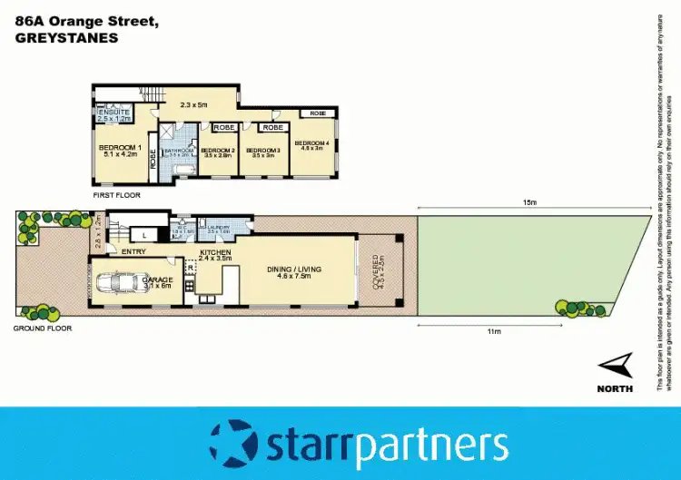 Floorplan of Homely house listing, 86B Orange Street, Greystanes NSW 2145