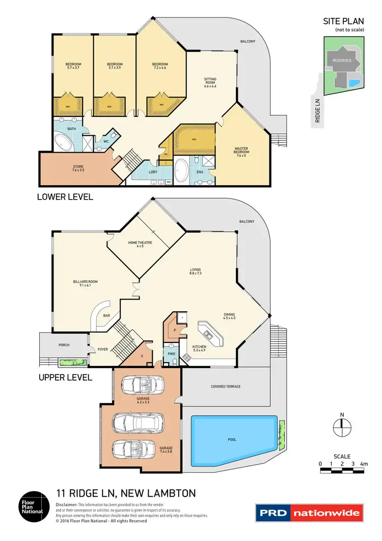 Floorplan of Homely house listing, 11 Ridge Lane, New Lambton NSW 2305