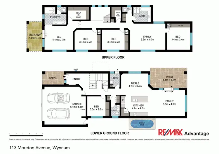 Floorplan of Homely house listing, 113 Moreton Avenue, Wynnum QLD 4178