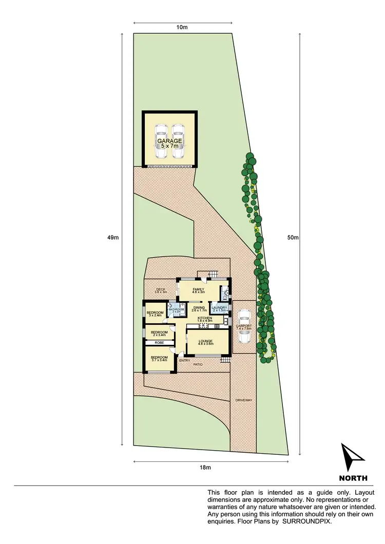 Floorplan of Homely house listing, 39 Eggleton Street, Blacktown NSW 2148