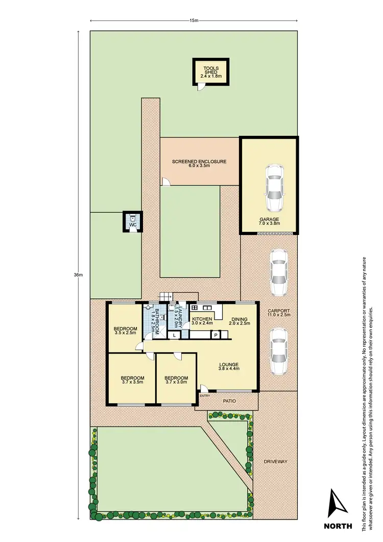 Floorplan of Homely house listing, 26 Haynes Avenue, Seven Hills NSW 2147