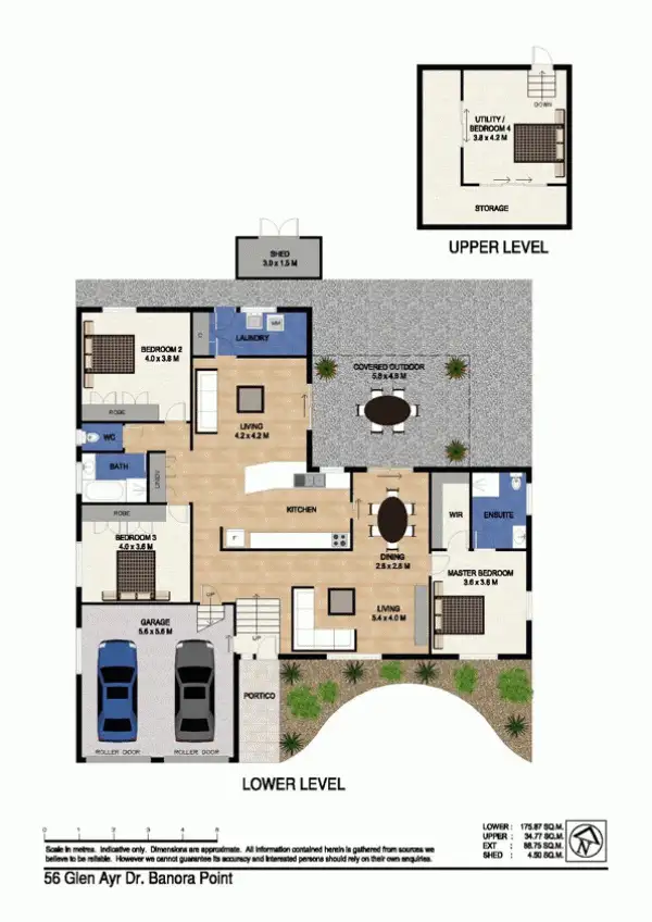 Floorplan of Homely house listing, 56 Glen Ayr Drive, Banora Point NSW 2486