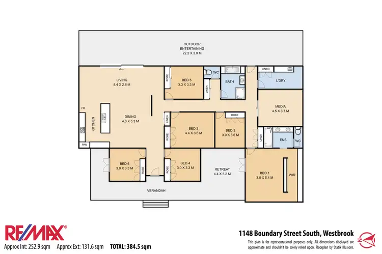 Floorplan of Homely house listing, 1148 Boundary Street South, Drayton QLD 4350