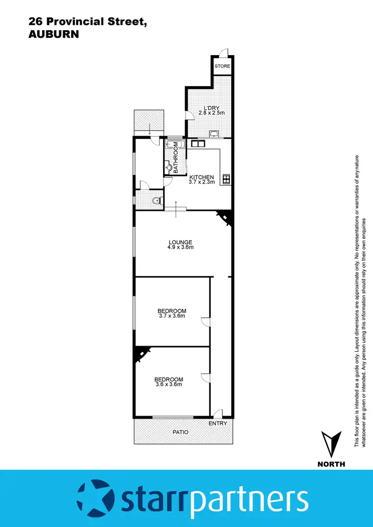 Floorplan of Homely house listing, 26 Provincial Street, Auburn NSW 2144