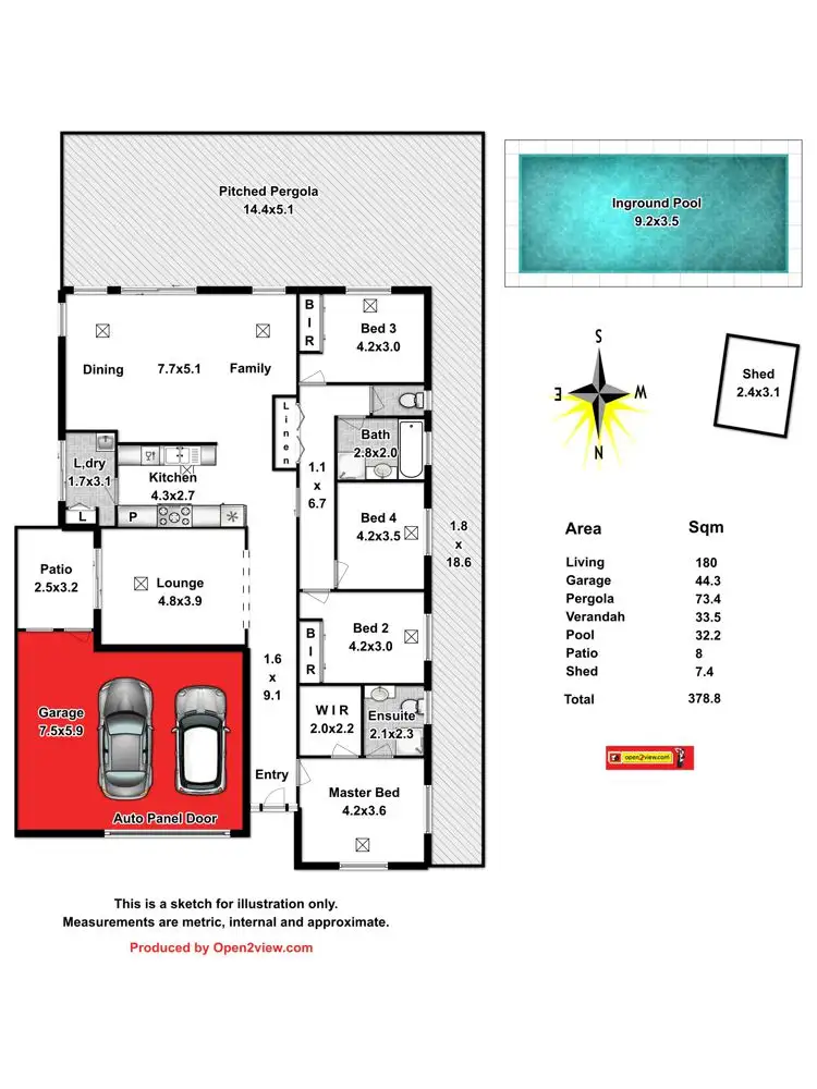 Floorplan of Homely house listing, Address available on request