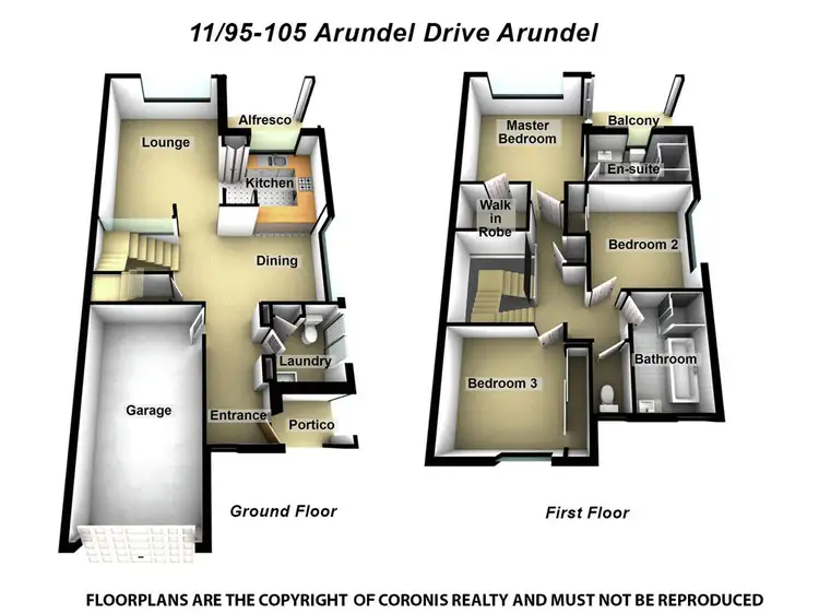 Floorplan of Homely unit listing, 11/95-105 Arundel Drive, Arundel QLD 4214