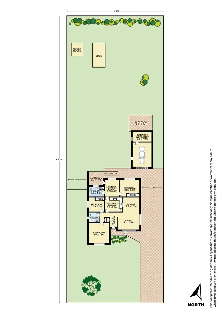 Floorplan of Homely house listing, 3 Douglas Road, Blacktown NSW 2148