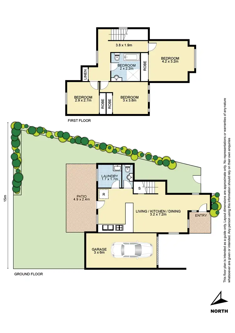Floorplan of Homely townhouse listing, 8/70 Norfolk Street, Blacktown NSW 2148