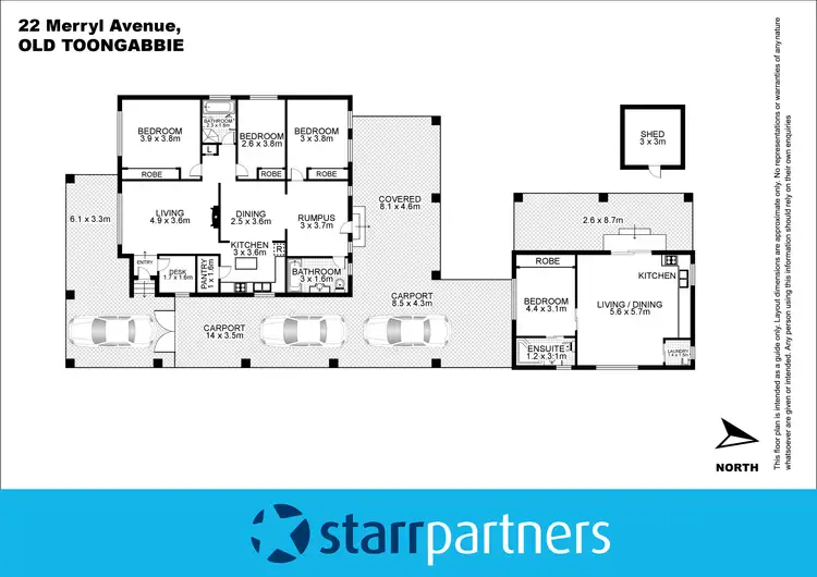 Floorplan of Homely house listing, 22 Merryl Avenue, Toongabbie NSW 2146