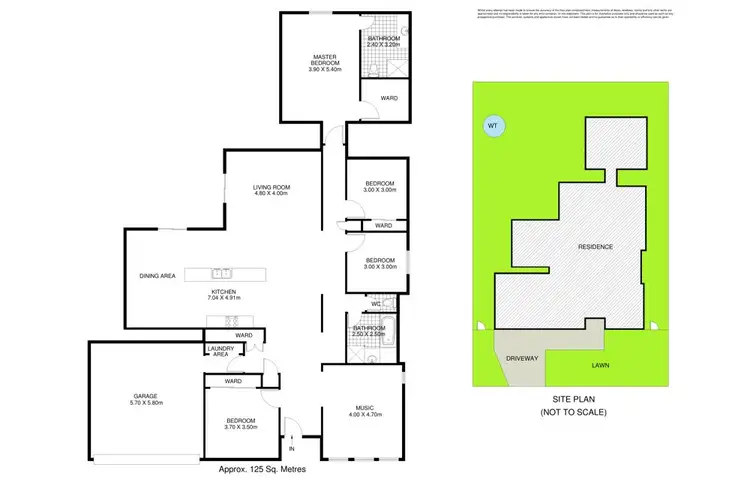 Floorplan of Homely house listing, 12 Woodfern Drive, Upper Caboolture QLD 4510