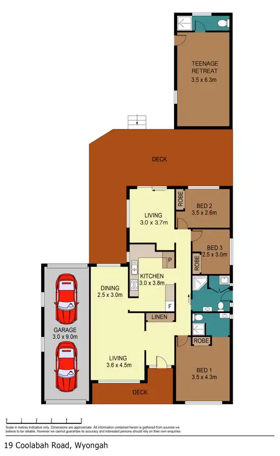 Floorplan of Homely house listing, 19 Coolabah Road, Wyongah NSW 2259