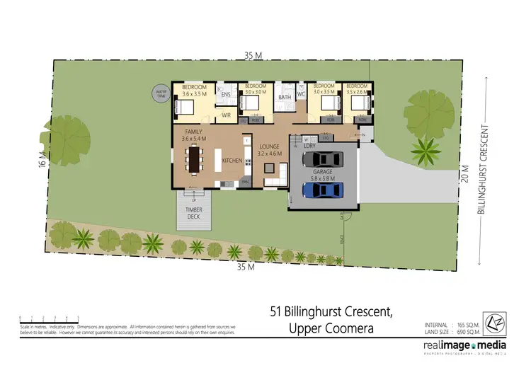 Floorplan of Homely house listing, 51 Billinghurst Crescent, Upper Coomera QLD 4209