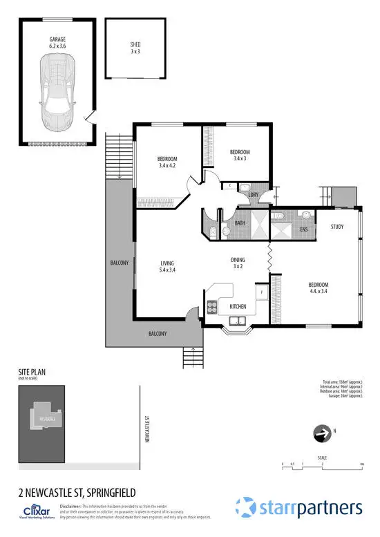 Floorplan of Homely house listing, 2 Newcastle Street, Springfield NSW 2250