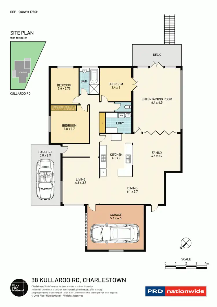 Floorplan of Homely house listing, 38 Kullaroo Road, Charlestown NSW 2290
