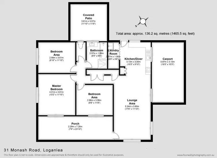 Floorplan of Homely house listing, 31 Monash Road, Loganlea QLD 4131
