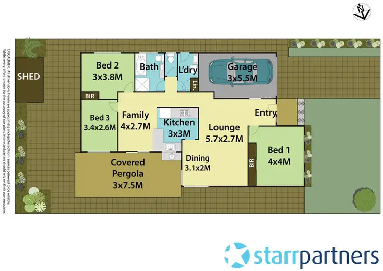 Floorplan of Homely house listing, 31 Glenview Gr, Glendenning NSW 2761