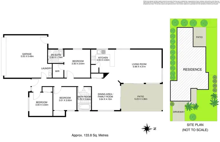 Floorplan of Homely house listing, 8 Tamborine Circuit, Kallangur QLD 4503