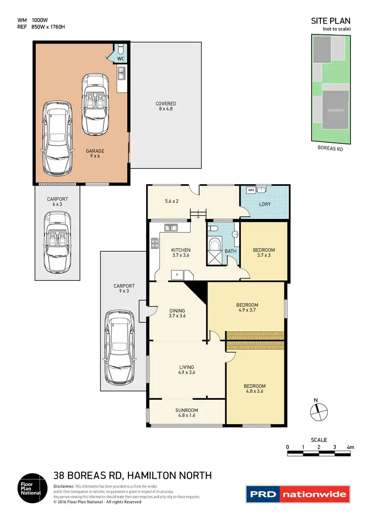 Floorplan of Homely house listing, 38 Boreas Road, Hamilton North NSW 2292