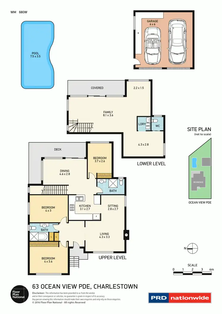 Floorplan of Homely house listing, 63 Oceanview Parade, Charlestown NSW 2290