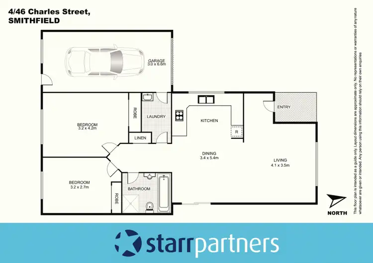 Floorplan of Homely villa listing, 4/46 Charles Street, Smithfield NSW 2164