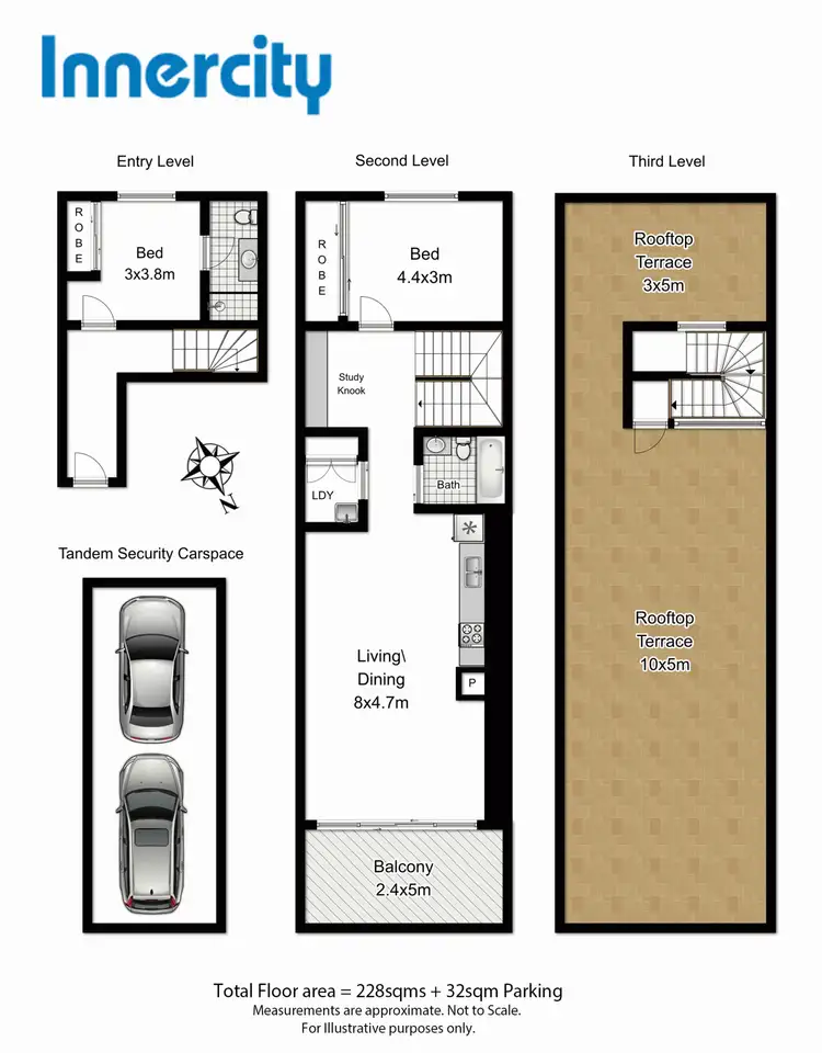 Floorplan of Homely apartment listing, A405/11 Hunter St, Waterloo NSW 2017