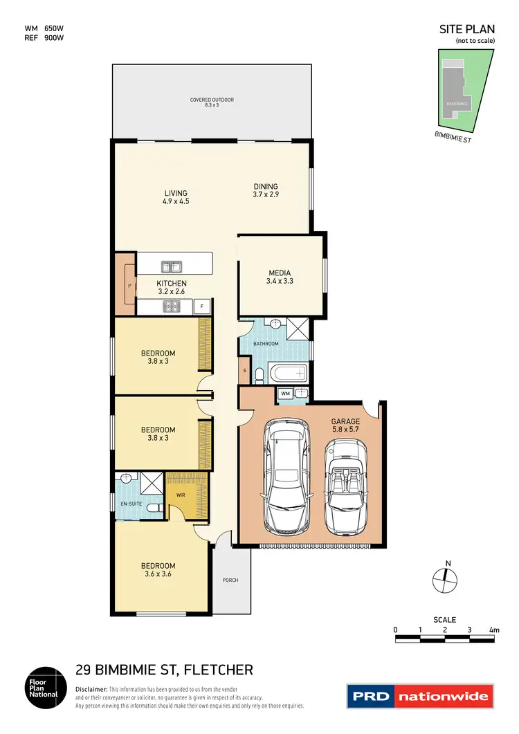 Floorplan of Homely house listing, 29 Bimbimie Street, Fletcher NSW 2287