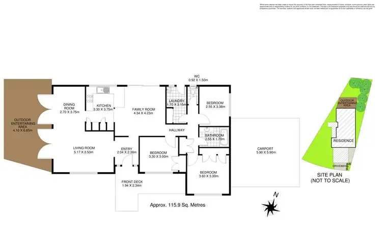 Floorplan of Homely house listing, 7 Balfour Street, Ferny Hills QLD 4055