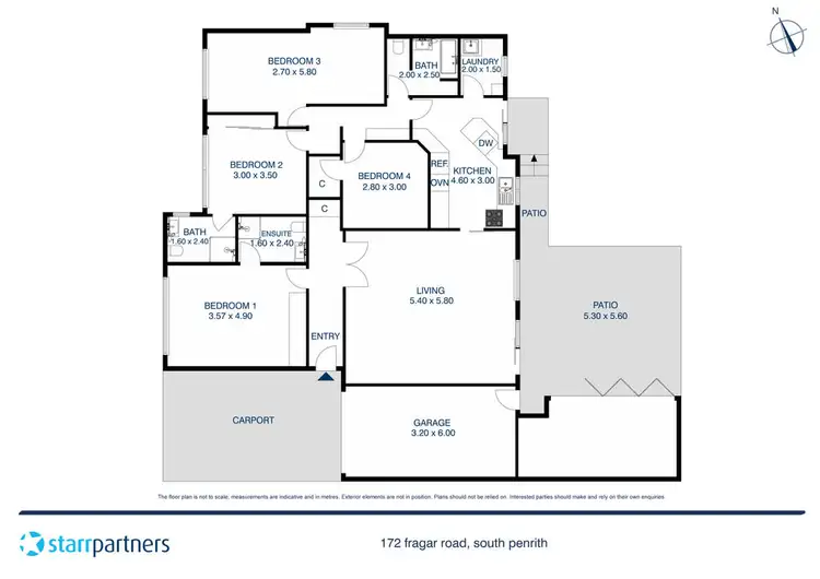 Floorplan of Homely house listing, 172 Fragar Road, South Penrith NSW 2750