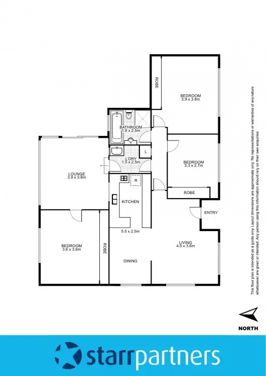 Floorplan of Homely house listing, 171 Victoria Street, Werrington NSW 2747