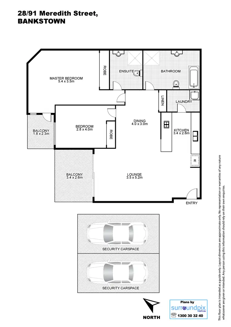 Floorplan of Homely unit listing, 28/91 Meredith St, Bankstown NSW 2200