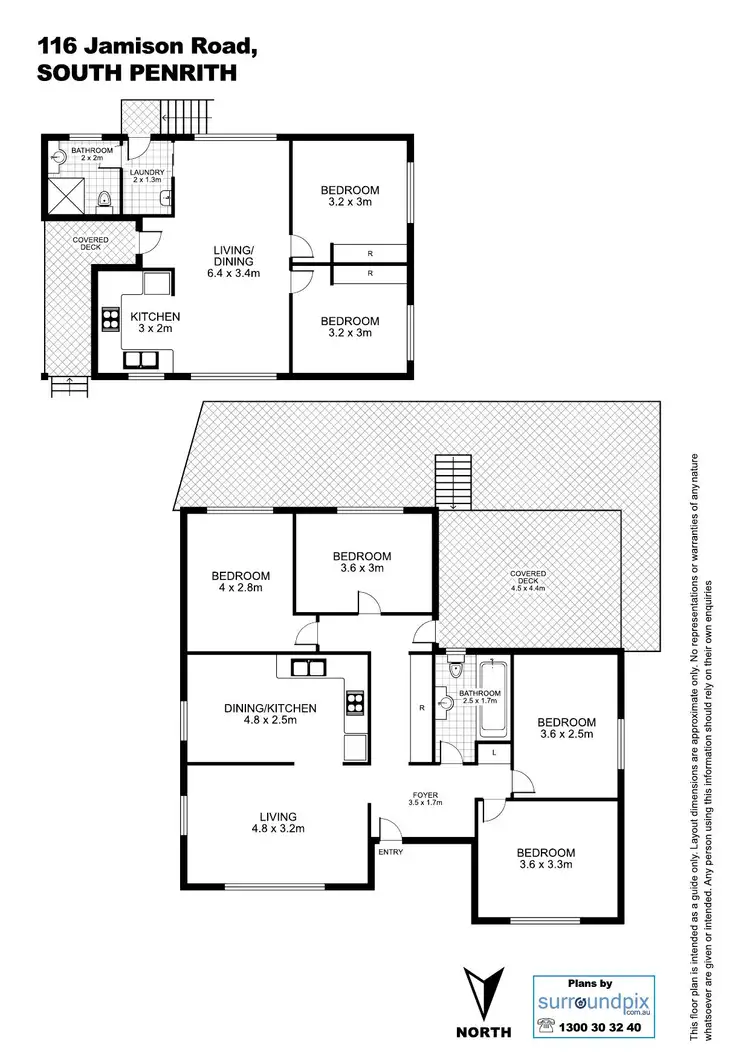 Floorplan of Homely house listing, 116 Jamison Rd, South Penrith NSW 2750