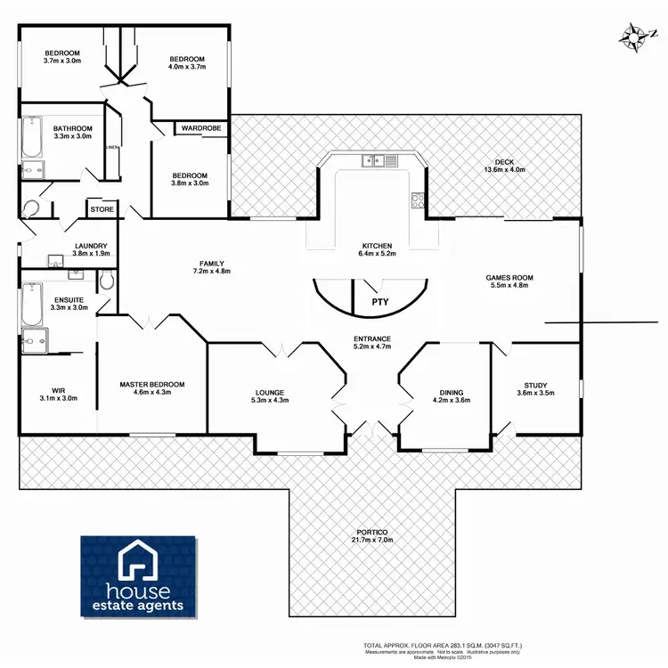 Floorplan of Homely house listing, 4 Windermere Drive, Hodgson Vale QLD 4352