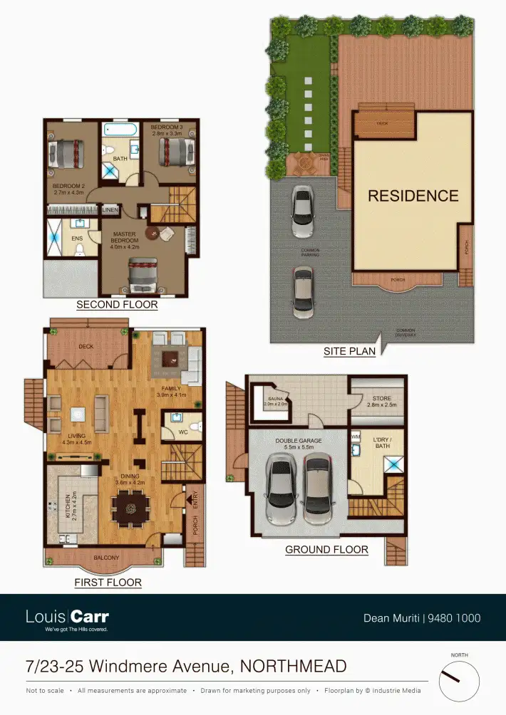 Floorplan of Homely townhouse listing, 7/23-25 Windermere Avenue, Northmead NSW 2152