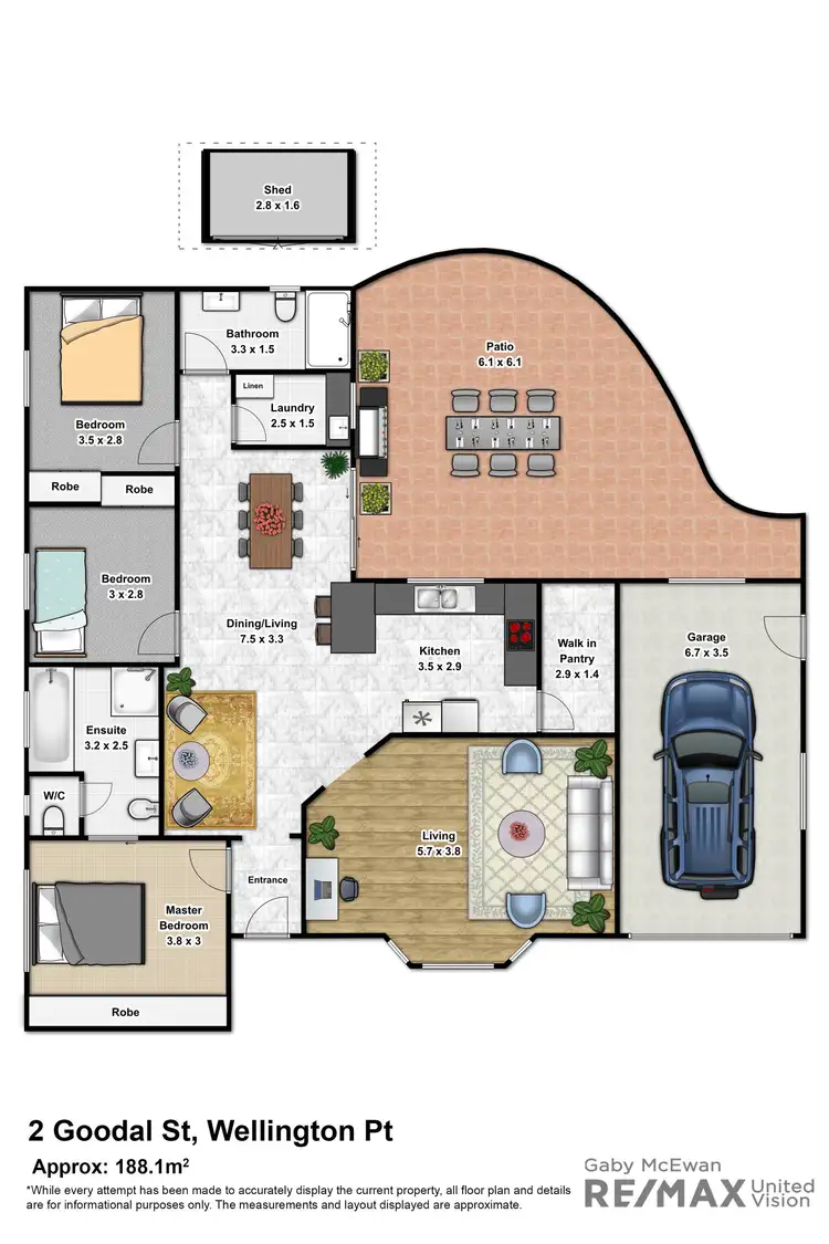 Floorplan of Homely house listing, 2 Goodall Street, Wellington Point QLD 4160