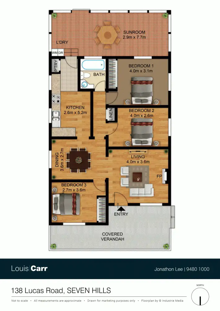 Floorplan of Homely house listing, 138 Lucas Road, Seven Hills NSW 2147
