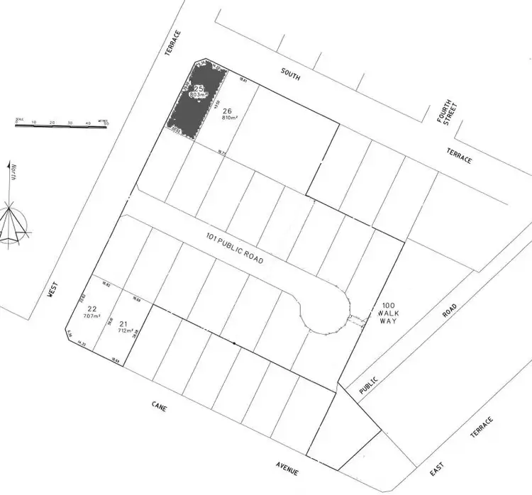 Floorplan of Homely land listing, Lot 25 South Terrace, Ardrossan SA 5571