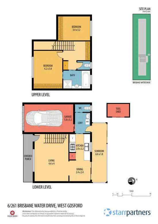 Floorplan of Homely house listing, 6/261 Brisbane Water Drive, West Gosford NSW 2250