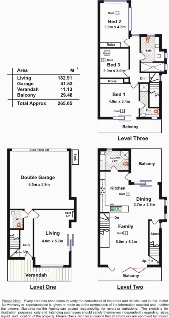 Floorplan of Homely house listing, 3 Kernick Way, Brompton SA 5007