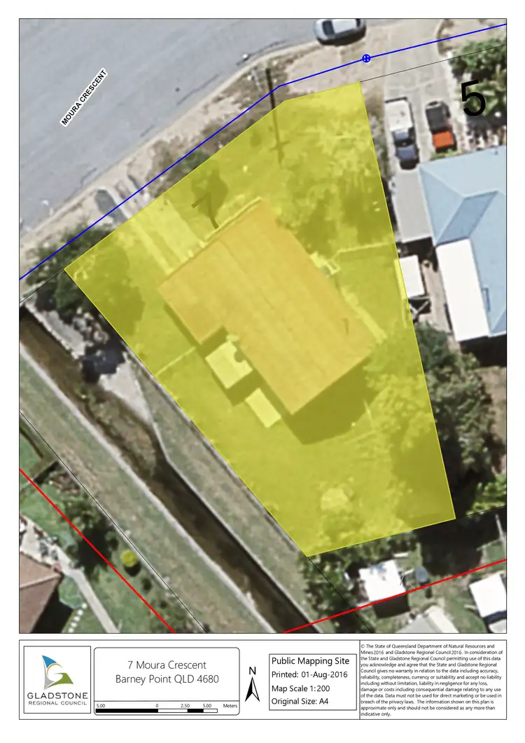 Floorplan of Homely house listing, 7 Moura Crescent, Barney Point QLD 4680