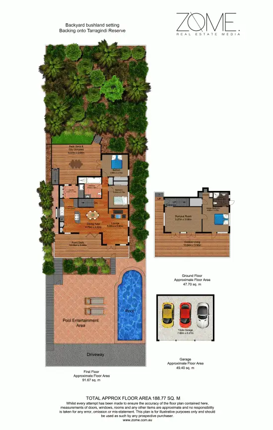 Floorplan of Homely house listing, 2 Bellhurst Outlook, Tarragindi QLD 4121