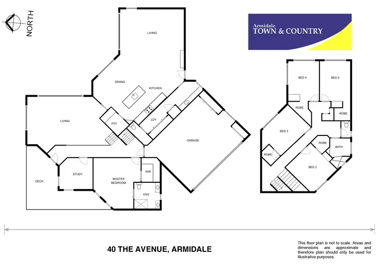 Floorplan of Homely house listing, 40 The Avenue, Armidale NSW 2350