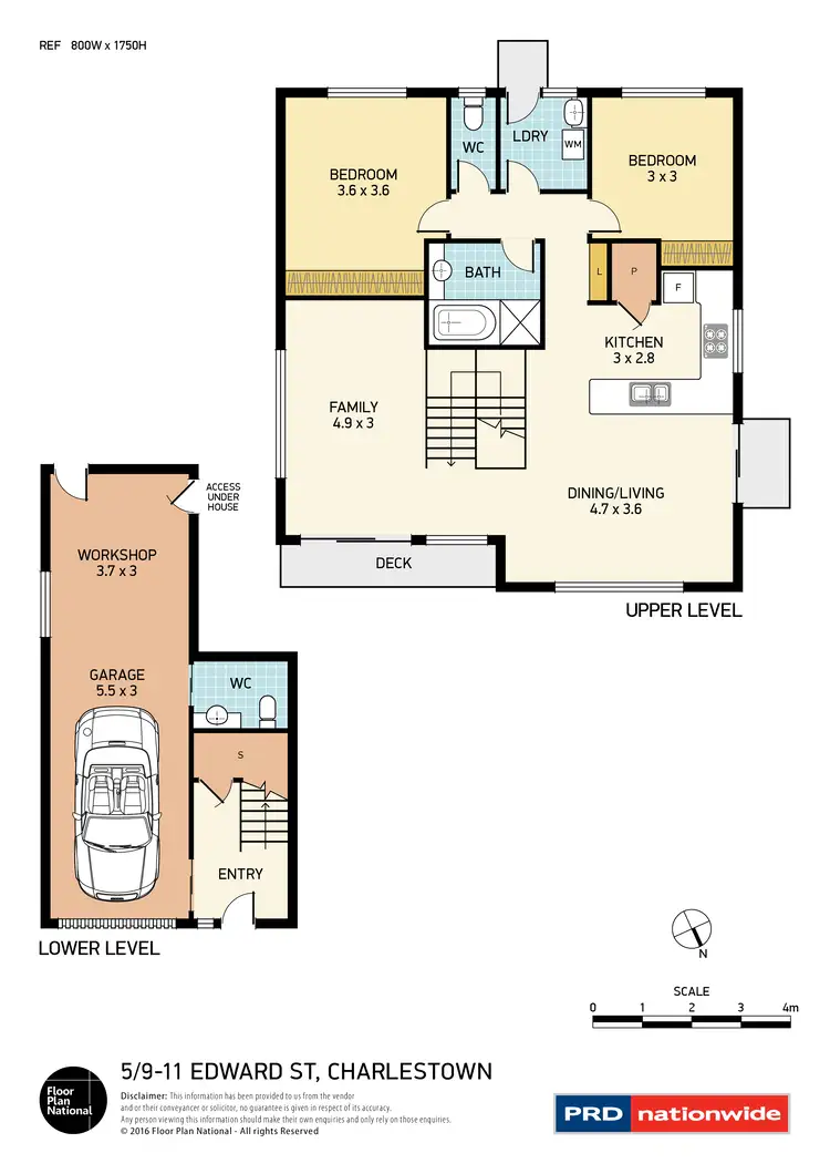 Floorplan of Homely house listing, Unit 5/9-11 Edward Street, Charlestown NSW 2290