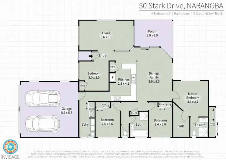 Floorplan of Homely house listing, 50 Stark Drive, Narangba QLD 4504