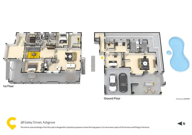 Floorplan of Homely house listing, 38 Gailey Street, Ashgrove QLD 4060